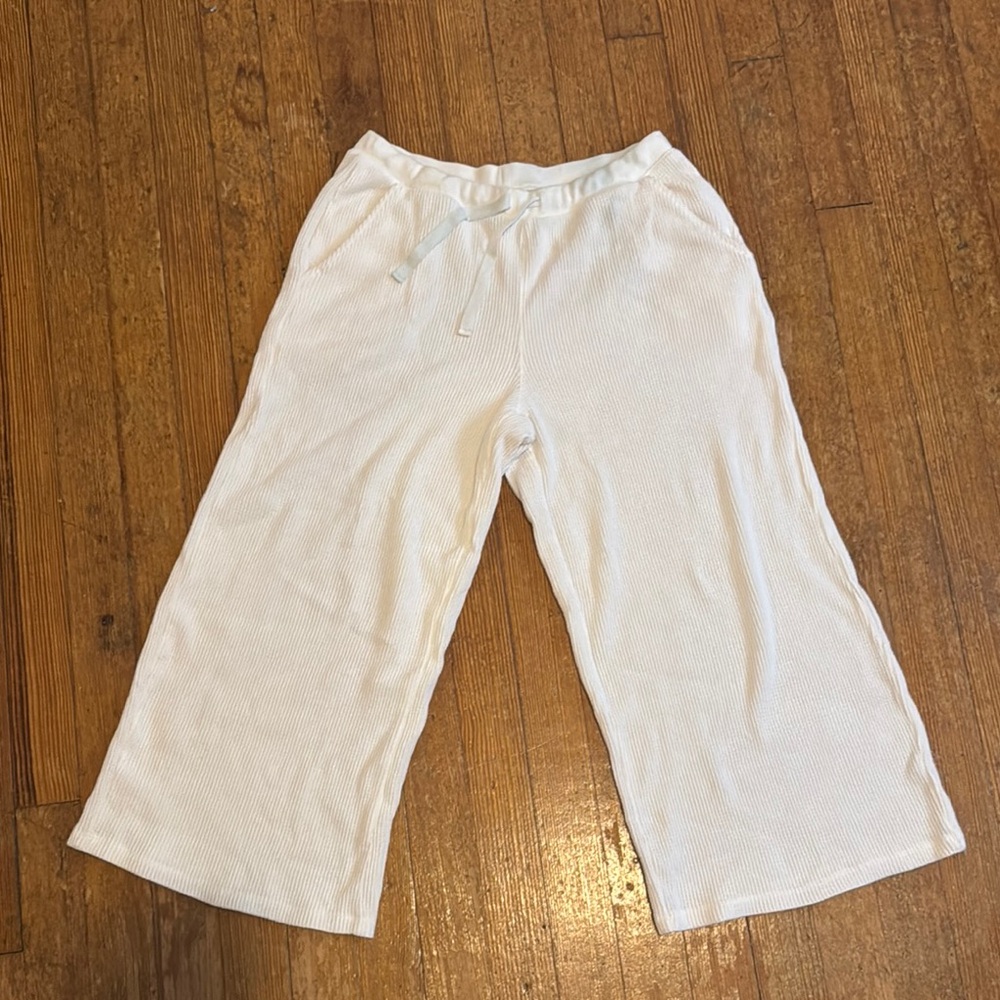 Stars Above White Wide Leg Pants